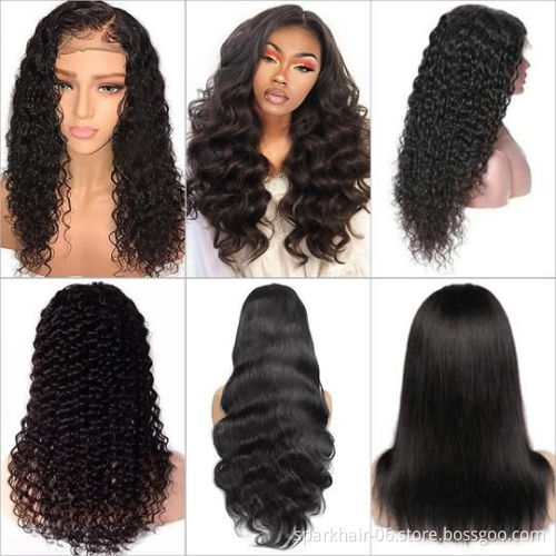 Film Transparent Swiss Lace Front Wig,Pre Plucked Raw Virgin Hair Wig Hd Lace Wig Lace Front,Hd Lace Frontal Wig For Black Women